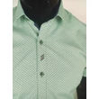Mintás zöld elegáns ing