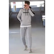 Halványszürke melegítő nadrág