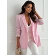 Emese elegáns blézer rózsaszín
