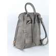 Szürke  2 rekeszes elegáns háti táska