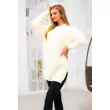 Törtfehér színű kötött pulóver