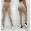Krém színű  push up hatású leggings