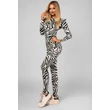 Zebra mintás overál