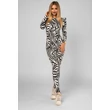 Zebra mintás overál