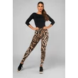 Magas derekú párduc mintás leggings