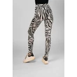 Magas derekú zebra mintás leggings