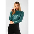 Latex hatású zöld  body