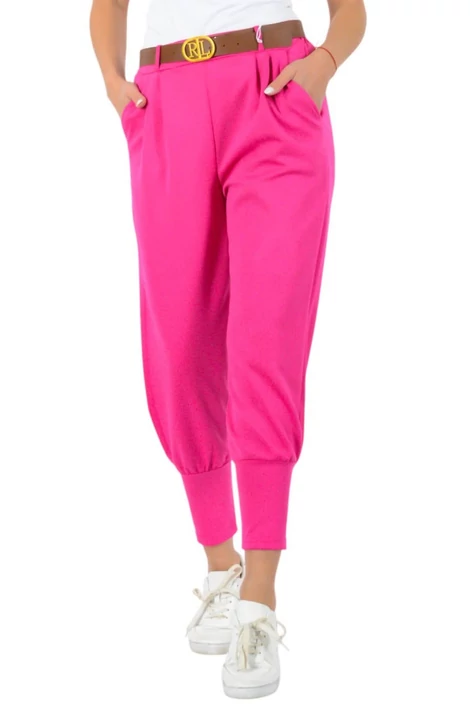 Extravagáns pink nadrág