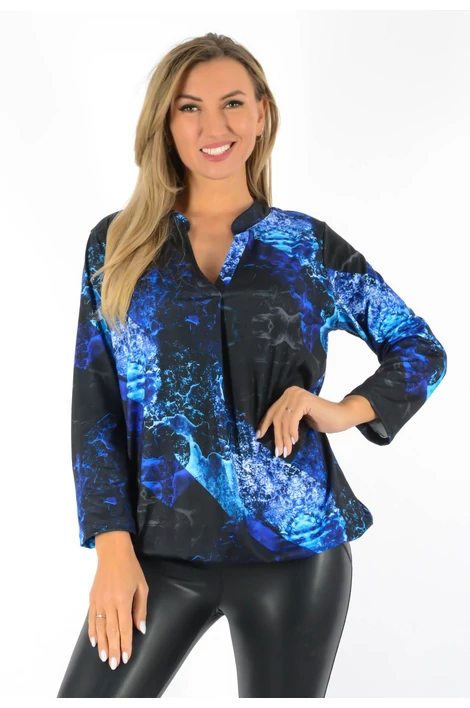 Ing nyakas alól gumis mintás  felső