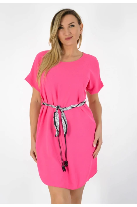 Pink muszlin,  ruha/tunika