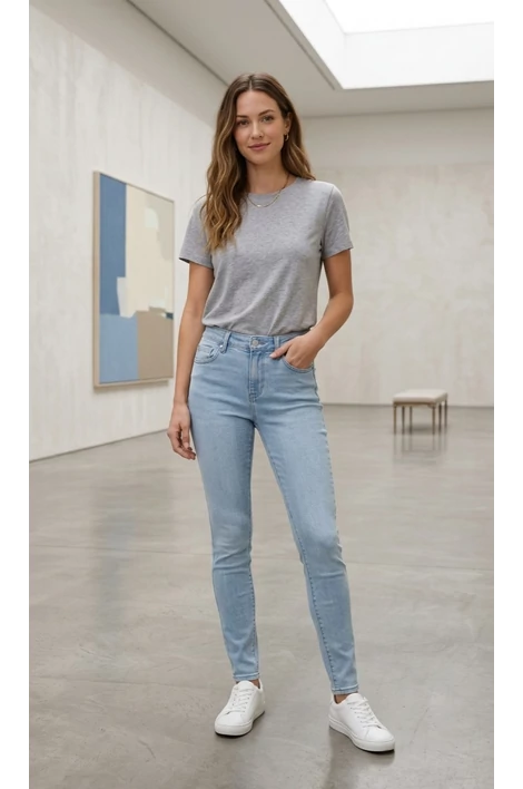 Világoskék  farmernadrág