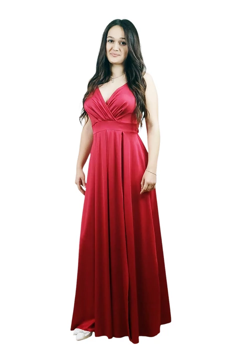 Vivien piros maxi ruha