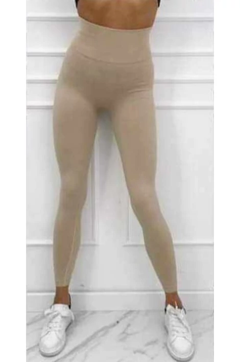 Krém színű  push up hatású leggings