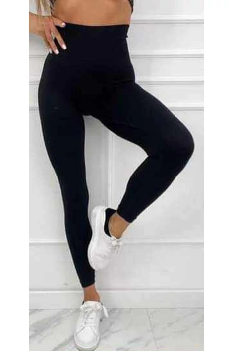 Fekete push up hatású leggings