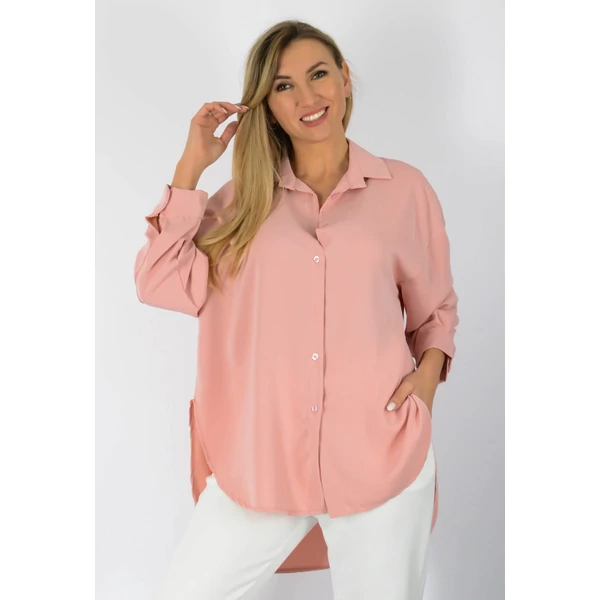 Melissa, kerekített aljú mályva ingfelső