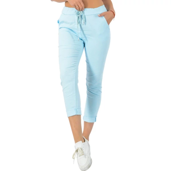 Elasztikus világoskék nadrág