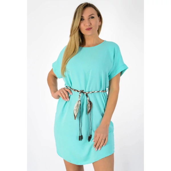 Világoszöld muszlin,  ruha/tunika