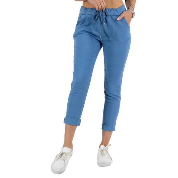 Elasztikus farmerkék nadrág