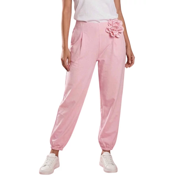 Extravagáns rózsaszín nadrág