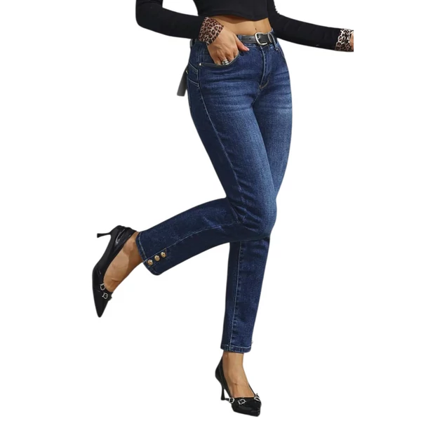  Skinny középkék farmer nadrág