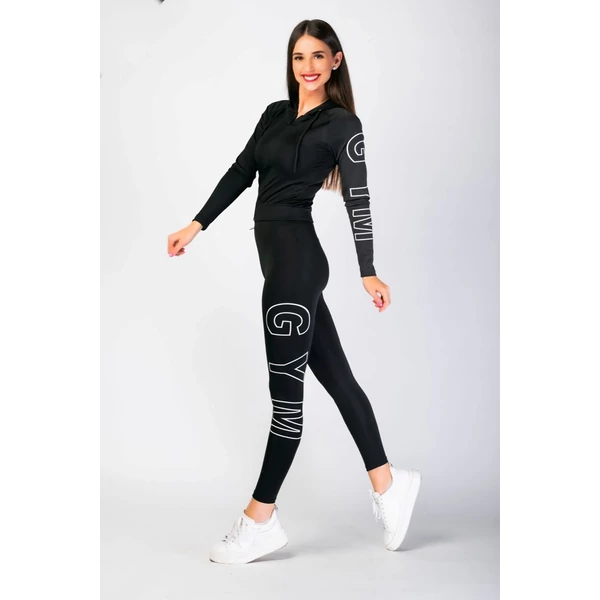 Fekete szett GYM felirattal