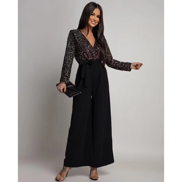 Fekete overál,ezüst filteres felső résszel